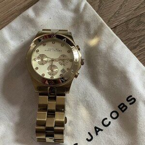 MARC JACOBS GOLD WATCH